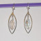 Faceted Crystal Dangle Earrings